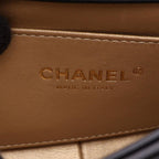 Chanel Shoulder Bag Quilted Mini Flap Black Lambskin Small Chain — view 4