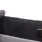 Chanel Shoulder Bag Quilted Black Lambskin Small Flap Chain — view 6