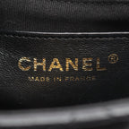 Chanel Shoulder Bag Quilted Black Lambskin Small Flap Chain — view 4