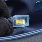 Chanel Shoulder Bag Boy Blue Caviar Leather Chain — view 5