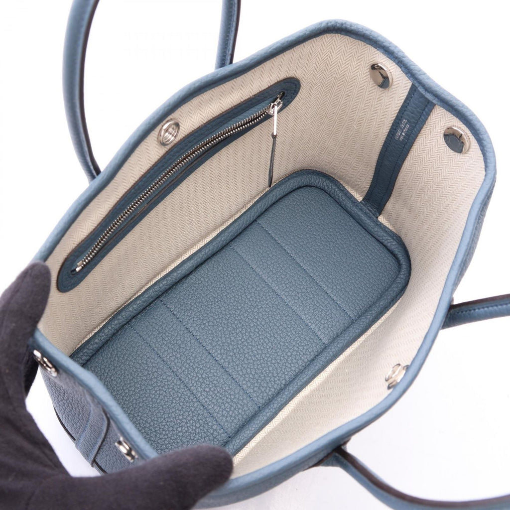 Hermes Handbag Neo Blue Tompet Leather — view 3
