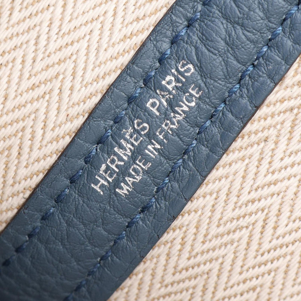 Hermes Handbag Neo Blue Tompet Leather — view 4