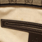 Gucci Shoulder Bag GG Supreme Beige Brown Leather — view 5