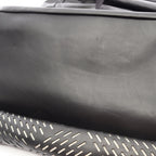 Bottega Veneta Shoulder Bag Perforated Black White Leather — view 8