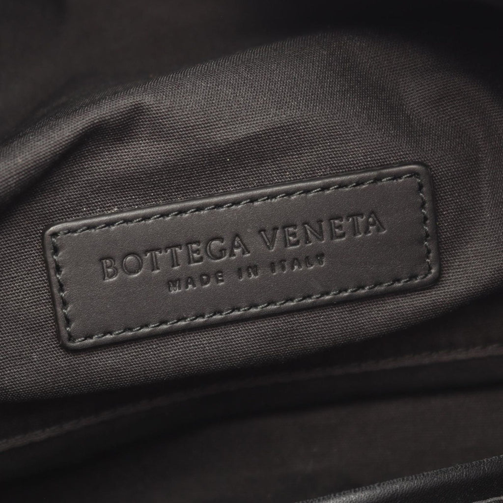 Bottega Veneta Shoulder Bag Perforated Black White Leather — view 4