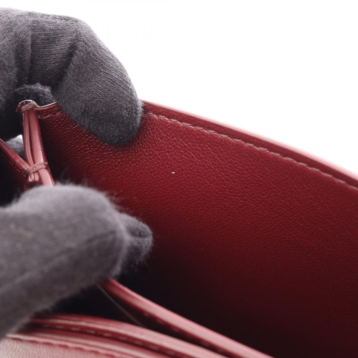 Bottega Veneta Shoulder Bag Marie Bordeaux Leather — view 5