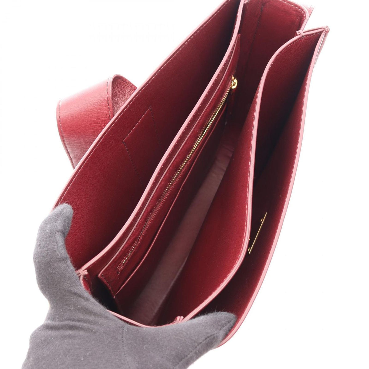 Bottega Veneta Shoulder Bag Marie Bordeaux Leather — view 3