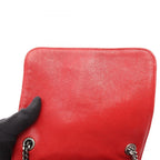 Saint Laurent Paris Shoulder Bag Monogram Nolita Red Leather Chain — view 5