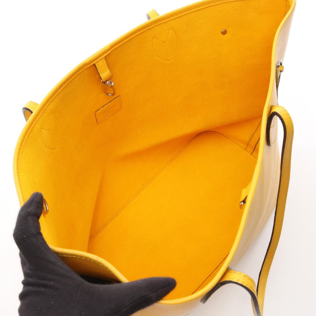 Louis Vuitton Tote Bag Neverfull MM Citron Leather — view 3