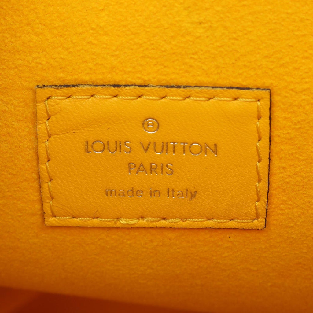 Louis Vuitton Tote Bag Neverfull MM Citron Leather — view 4