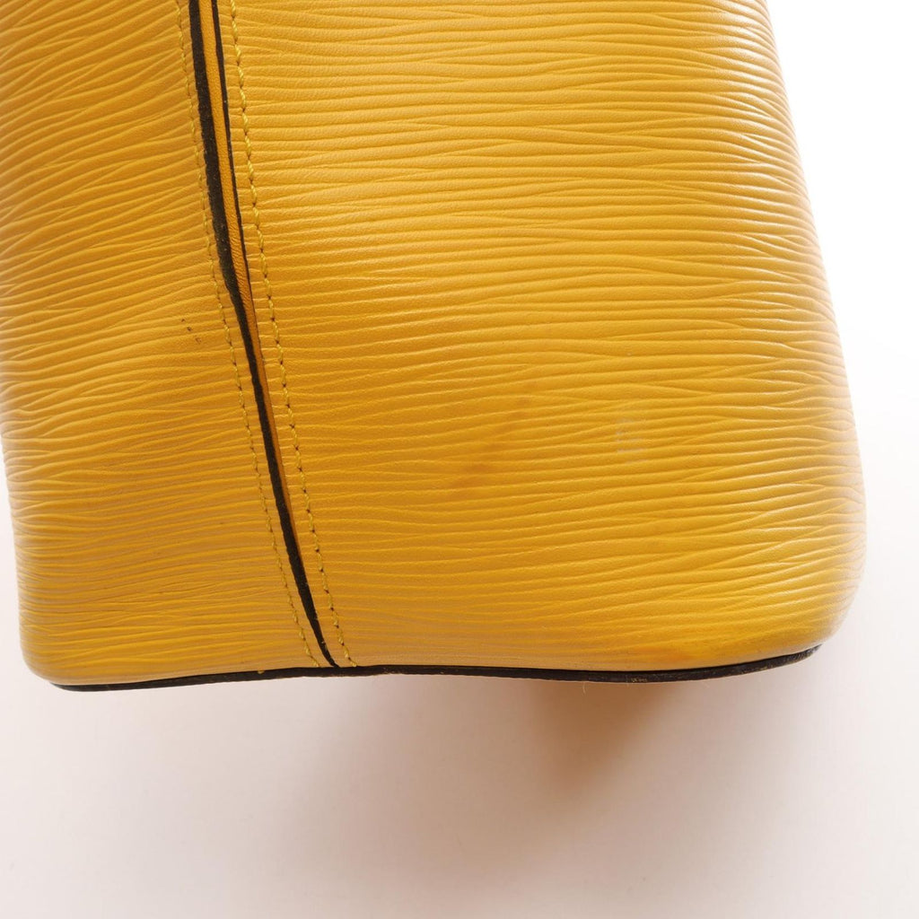 Louis Vuitton Tote Bag Neverfull MM Citron Leather — view 7