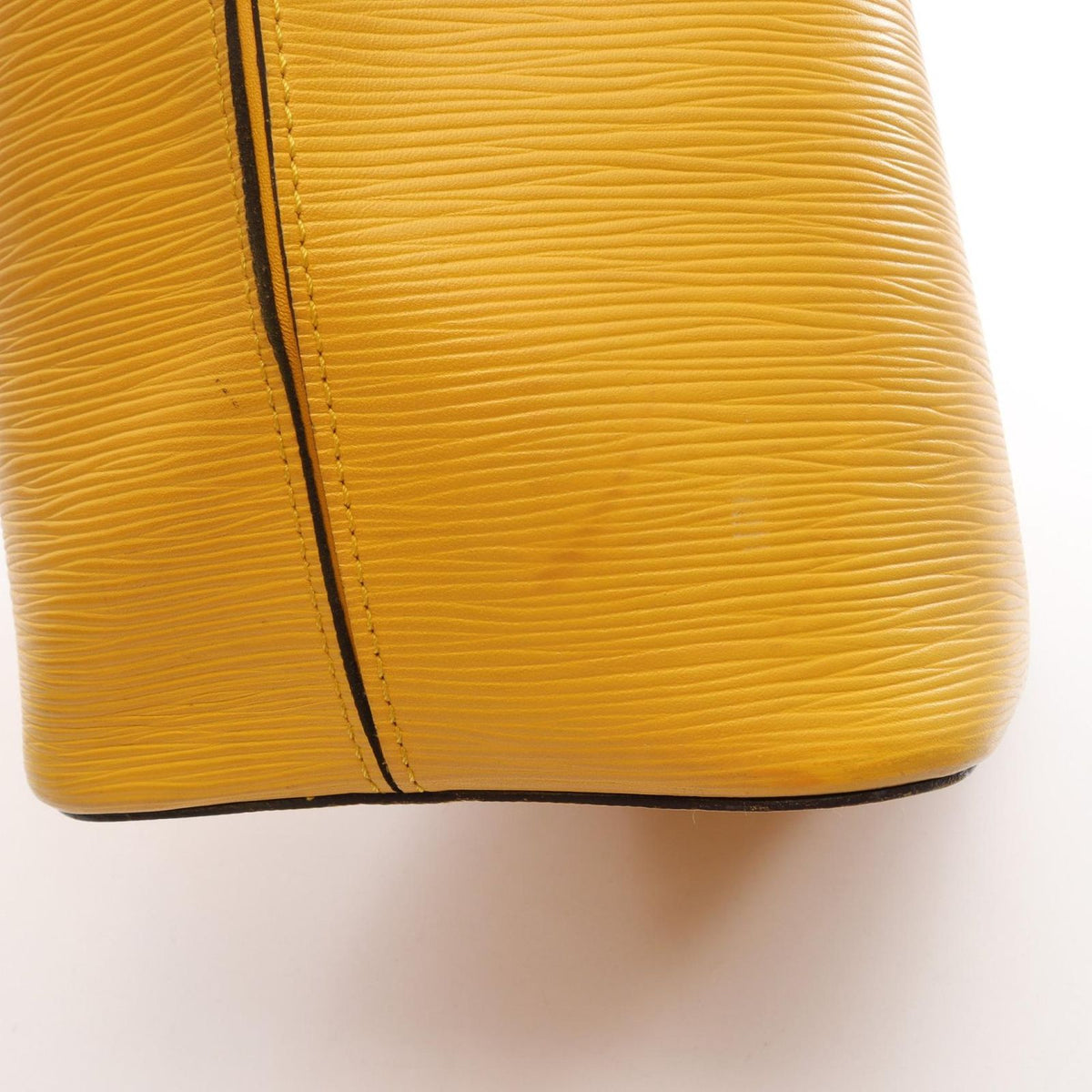 Louis Vuitton Tote Bag Neverfull MM Citron Leather — view 7