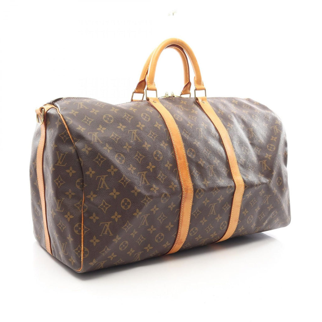 Louis Vuitton Boston Bag Keepall Bandouliere 55 Leather 55 — view 2