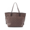 Louis Vuitton Tote Bag Neverfull MM Damier Ebene Leather