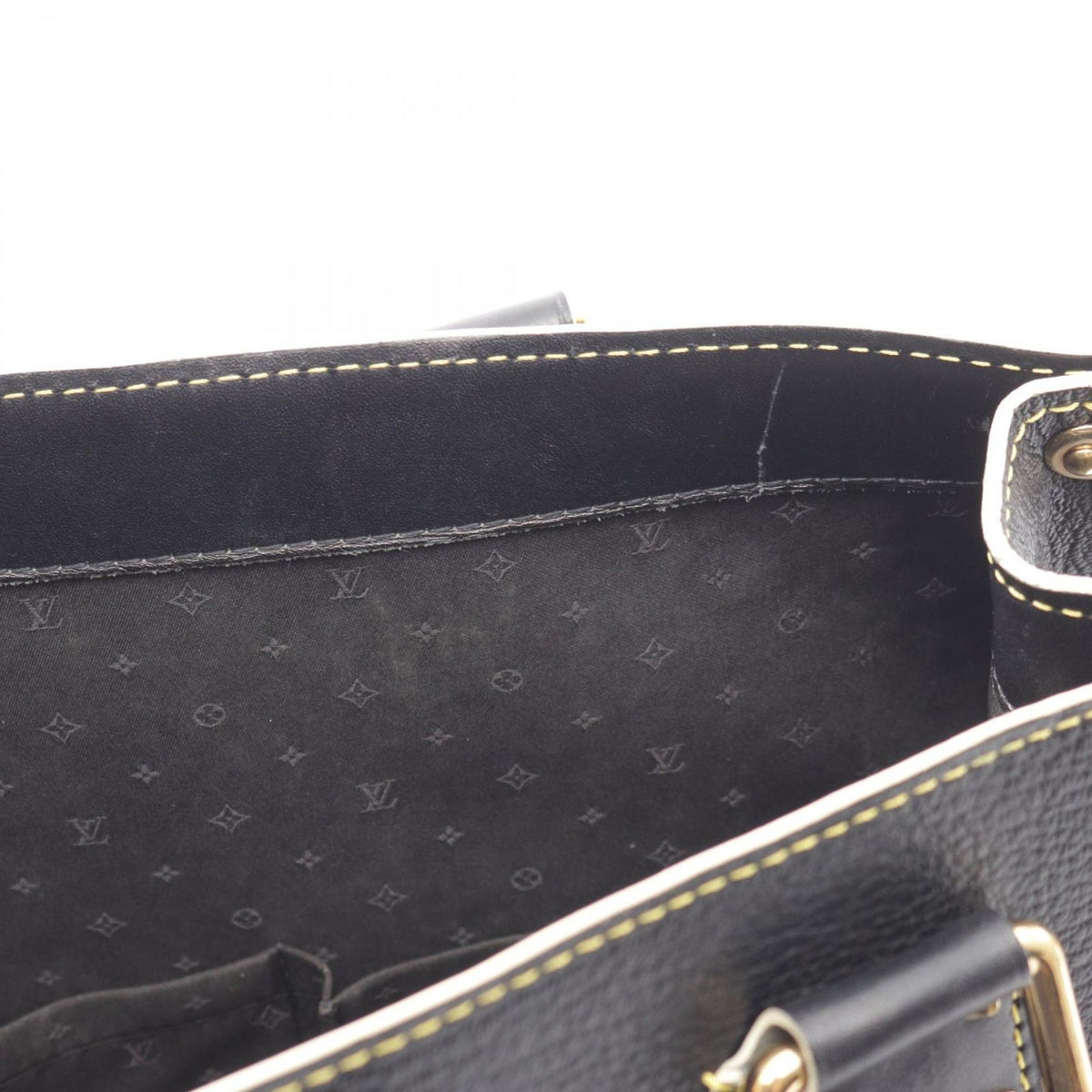 Louis Vuitton Handbag le Fabuleux Suhali Noir Leather — view 6