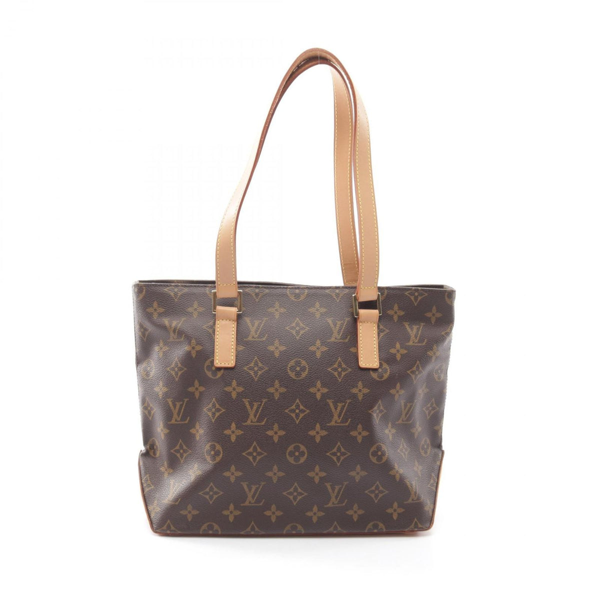 Louis Vuitton Shoulder Bag Cabas Piano Monogram Leather