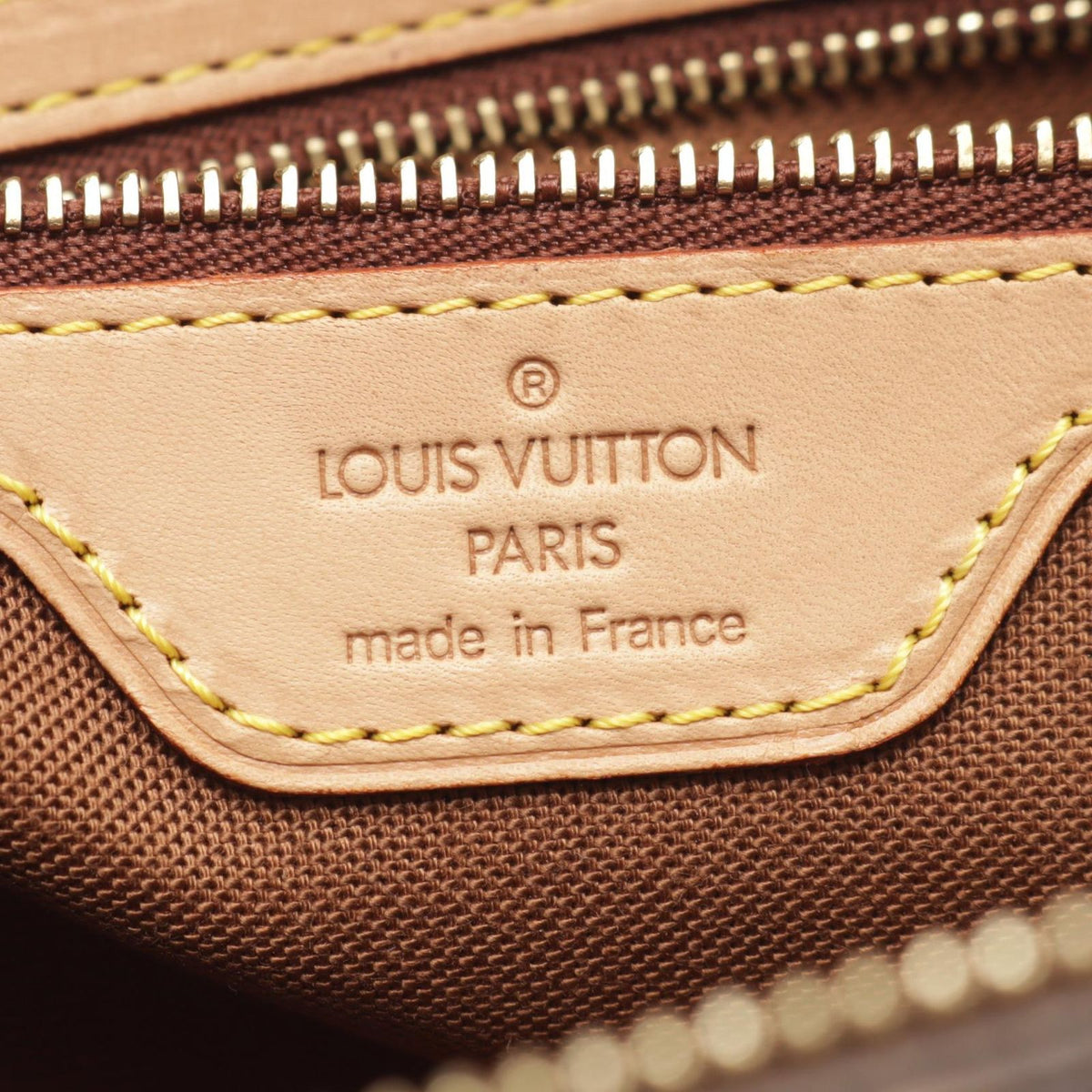 Louis Vuitton Shoulder Bag Cabas Piano Monogram Leather — view 4