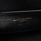 Saint Laurent Paris Handbag YSL Line Baby Monogram Cabas 2-Way Black Leather — view 4