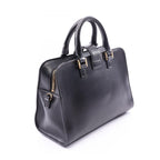 Saint Laurent Paris Handbag YSL Line Baby Monogram Cabas 2-Way Black Leather — view 2
