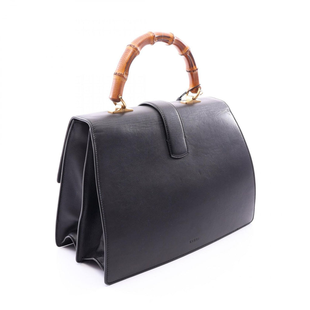 Gucci Handbag Bamboo Dionysus 2-Way Black Green Red Leather — view 2