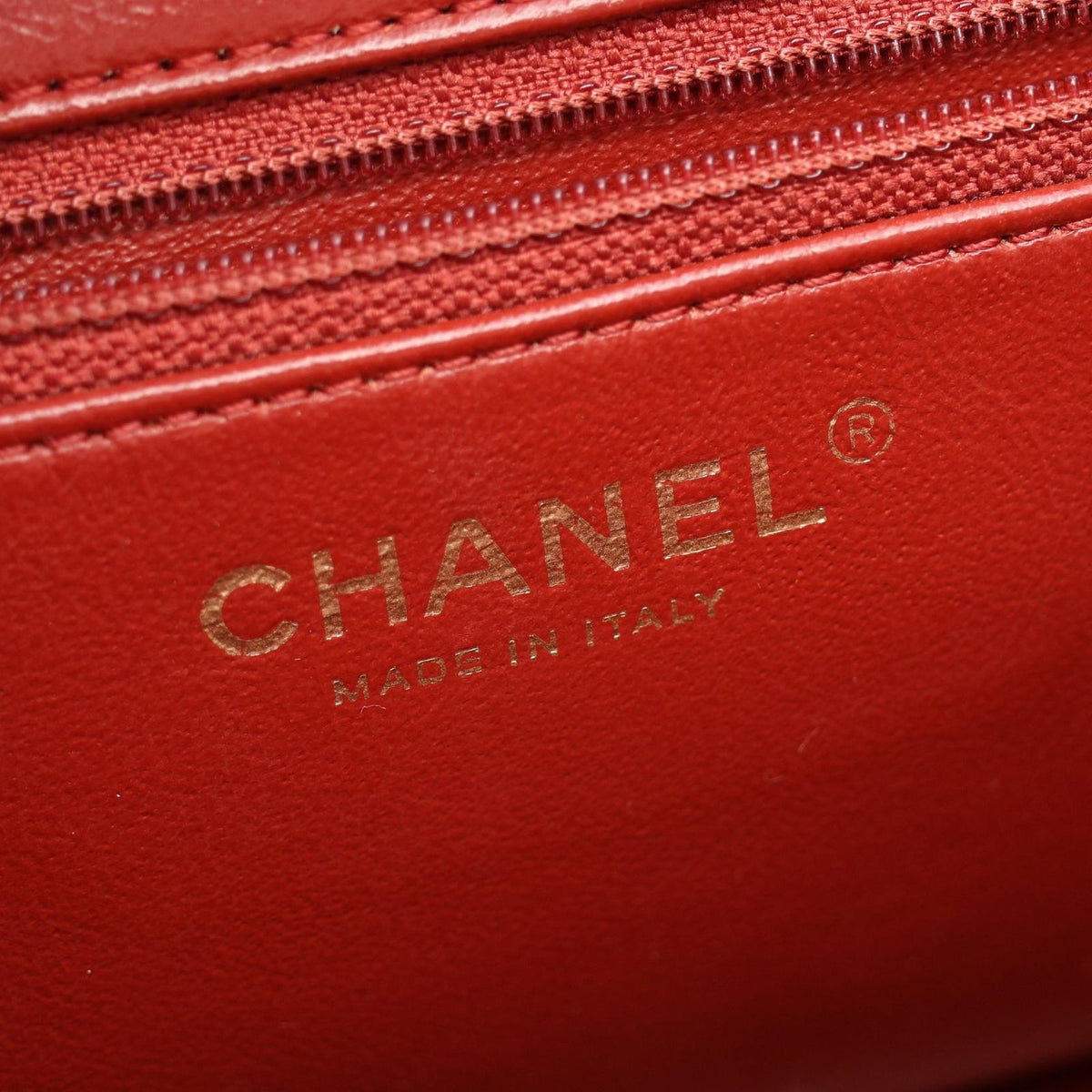 Chanel Shoulder Bag Business Affinity Quilted 2-Way Red Caviar Leather Chain — view 4
