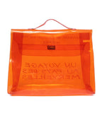 Hermes Handbag Gold Vinyl Kelly — view 2