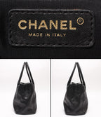 Chanel Tote Bag Gold Caviar Leather Executive — view 4