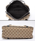 Gucci Shoulder Bag Mini GG Twins Canvas — view 3
