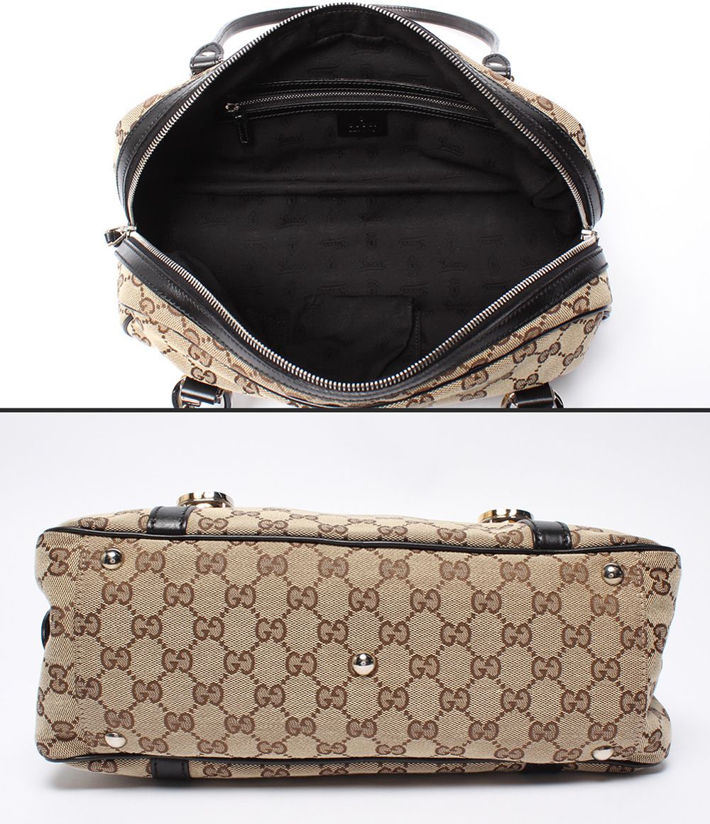 Gucci Shoulder Bag Mini GG Twins Canvas — view 3