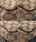 Gucci Shoulder Bag Mini GG Twins Canvas — view 5