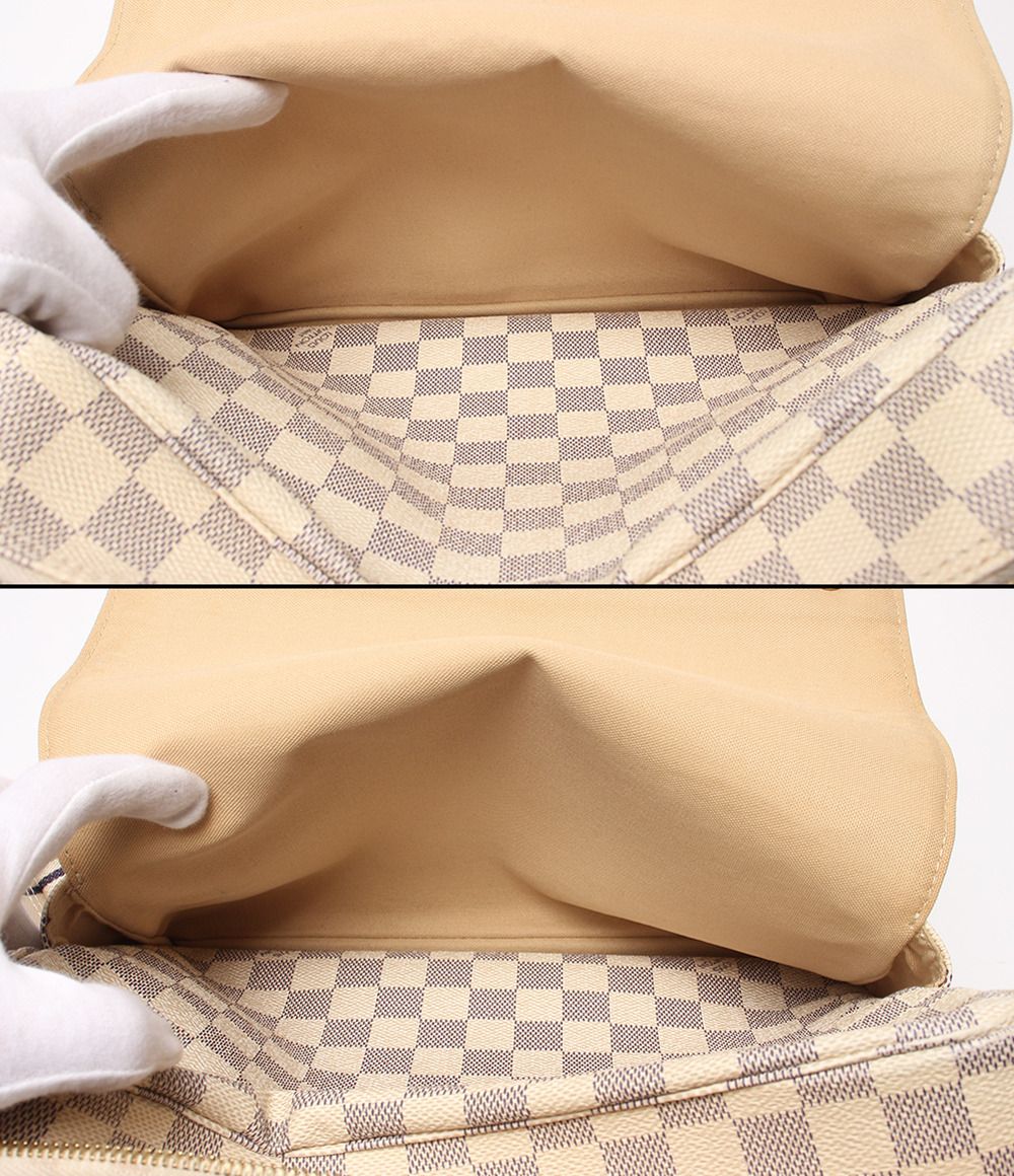 Louis Vuitton Shoulder Bag Crossbody Azur Naviglio Damier — view 7