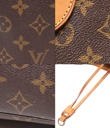 Louis Vuitton Tote Shoulder Bag Neverfull MM Monogram — view 8