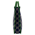 Gucci Tote Bag GG Pattern Sherry Children's Navy Green Red — view 2