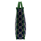 Gucci Tote Bag GG Pattern Sherry Children's Navy Green Red — view 4