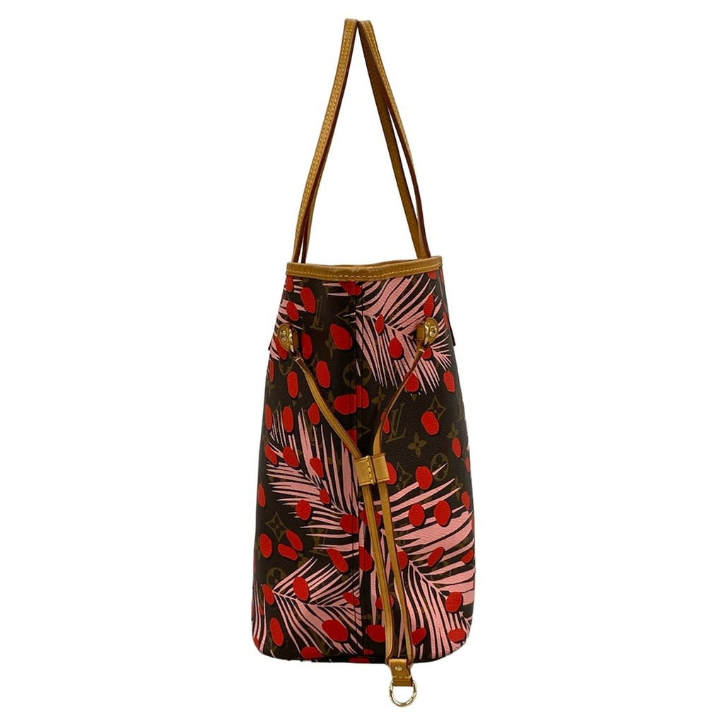 Louis Vuitton Tote Bag Monogram Jungle Dot Neverfull MM Poppy — view 2