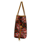 Louis Vuitton Tote Bag Monogram Jungle Dot Neverfull MM Poppy — view 4