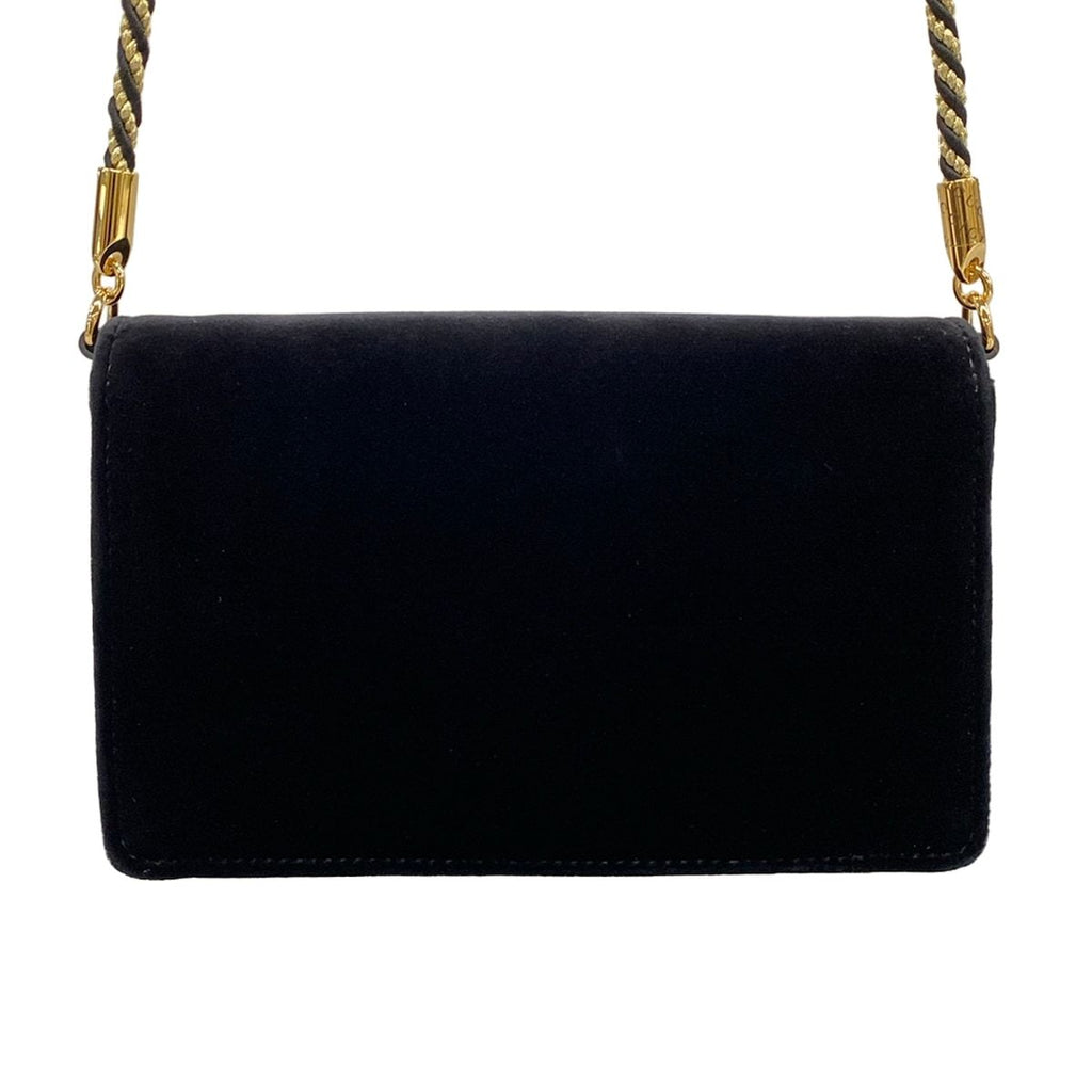Gucci Shoulder Bag Square G Black Rhinestone — view 3
