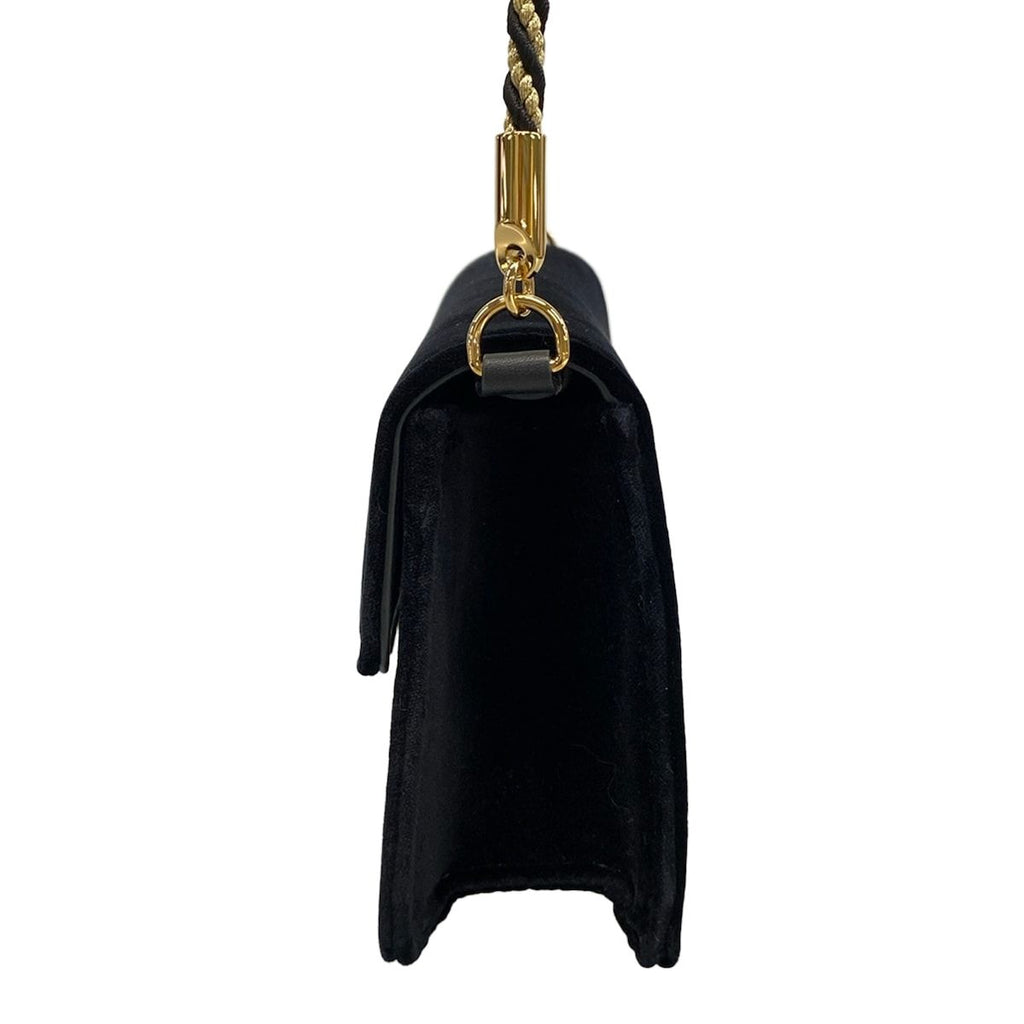 Gucci Shoulder Bag Square G Black Rhinestone — view 4