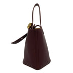 Loewe Handbag Pebble Bucketbag Mini Dark Burgundy — view 4