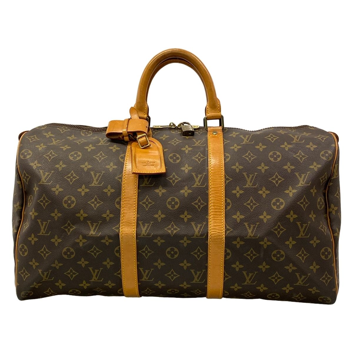 Louis Vuitton Boston Bag Monogram Keepall 50