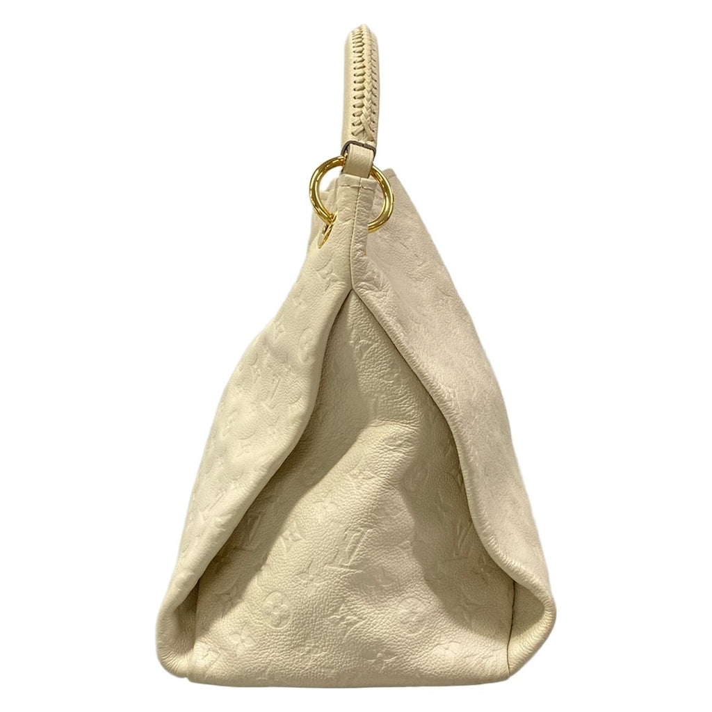 Louis Vuitton Handbag Monogram Empreinte Artsy MM Neige Leather — view 4