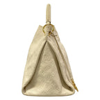 Louis Vuitton Handbag Monogram Empreinte Artsy MM Neige Leather — view 2