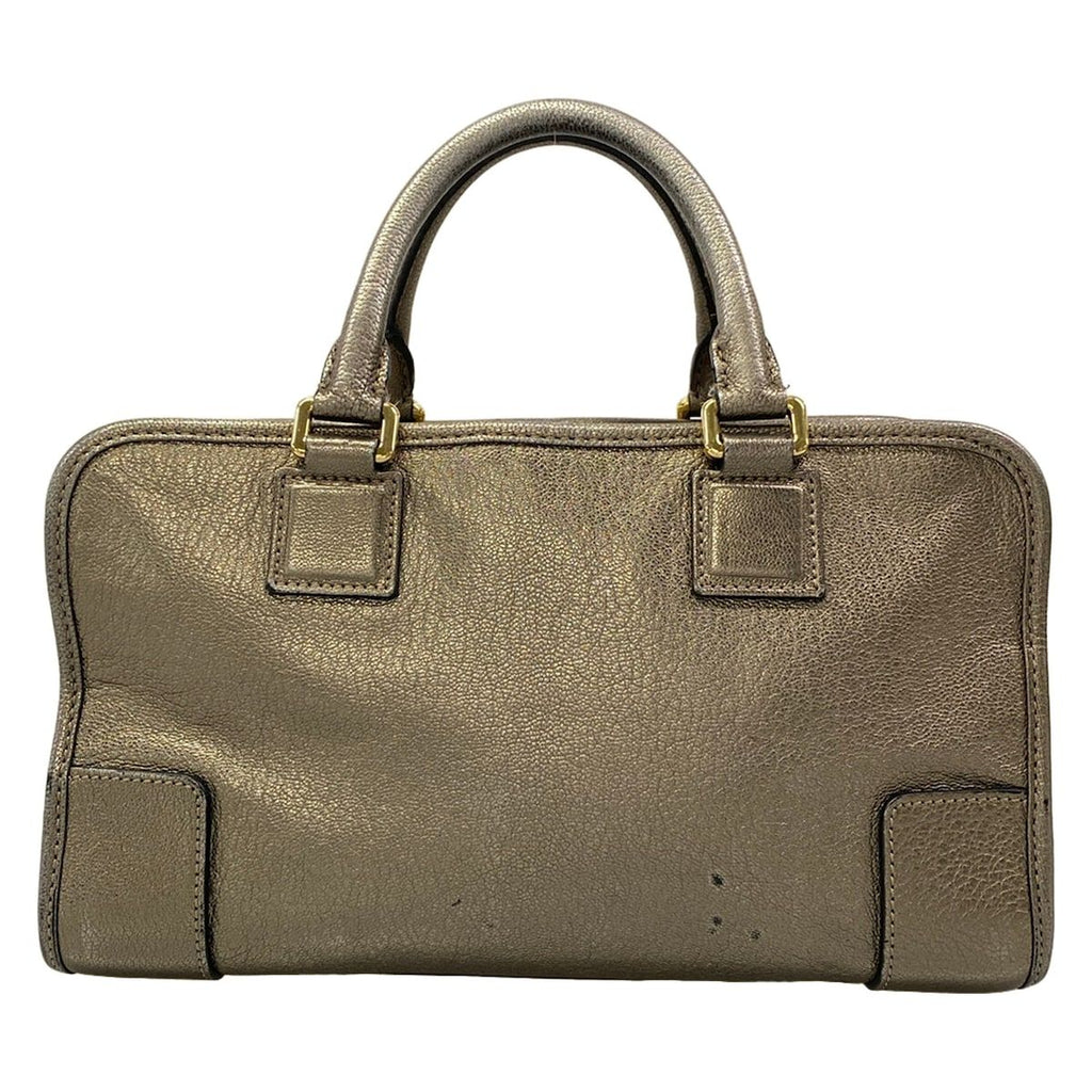 Loewe Handbag Amazona 28 Gold Leather — view 3