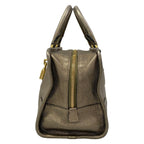 Loewe Handbag Amazona 28 Gold Leather — view 4