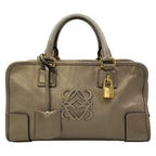 Loewe Handbag Amazona 28 Gold Leather