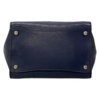 Prada Tote Bag Navy Leather — view 5