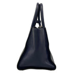 Prada Tote Bag Navy Leather — view 2