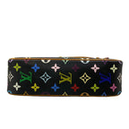Louis Vuitton Shoulder Bag Monogram Multicolor Solonge Noir Leather — view 5