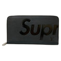 Louis Vuitton x Supreme Zippy Organizer Wallet Noir Leather