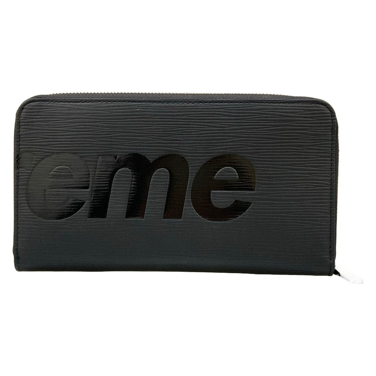 Louis Vuitton x Supreme Zippy Organizer Wallet Noir Leather — view 2